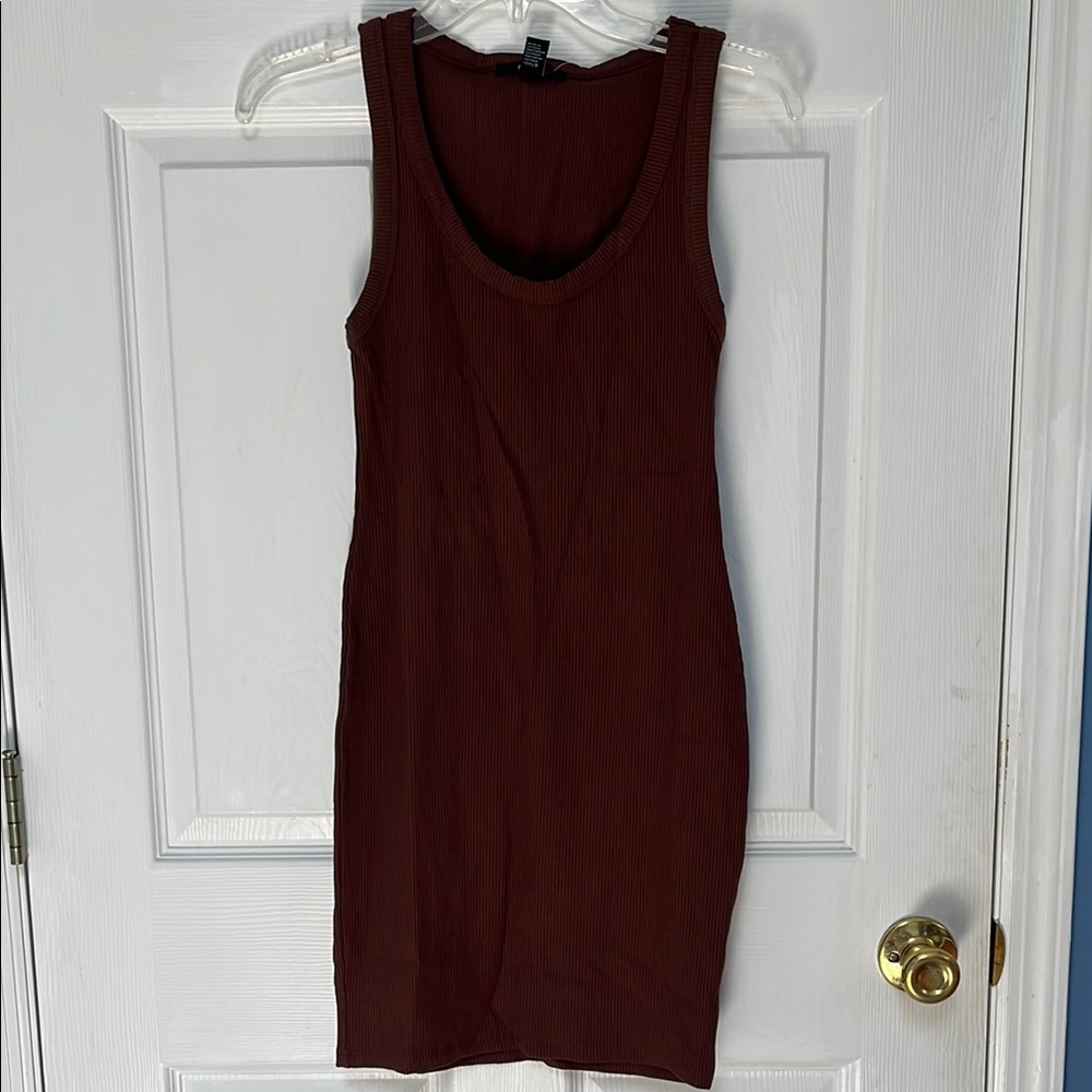 Forever 21 Brown Midi Dress